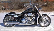 Honda VTX 240 Wide Tire Kit.