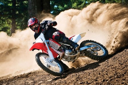 Honda CRF450R 2009, 1 цилиндр, 4 такта. Kick me!