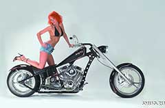 YSM Holey Boy («Дырявый Парень»), выполненный в стиле «классического чоппера»