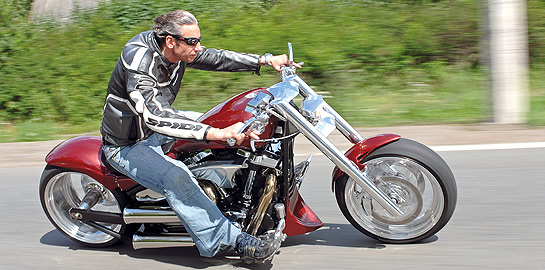 Кастомайзинг особенно распространен 
среди владельцев чопперов