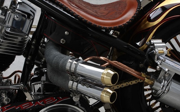 Кастом Courtesan от эмиратской мастерской Chopper Kultcha