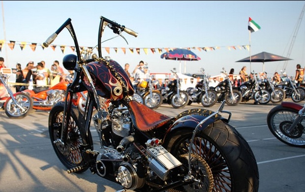 Кастом Courtesan от эмиратской мастерской Chopper Kultcha