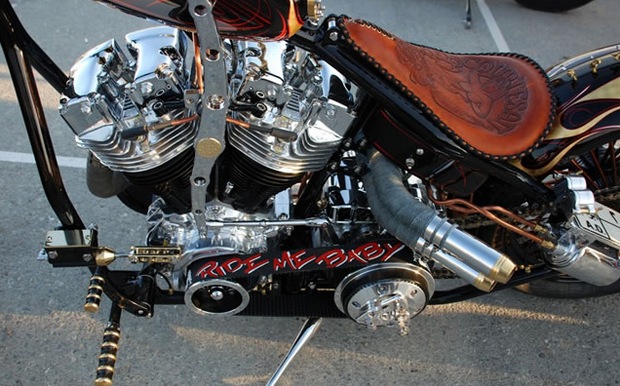 Кастом Courtesan от эмиратской мастерской Chopper Kultcha